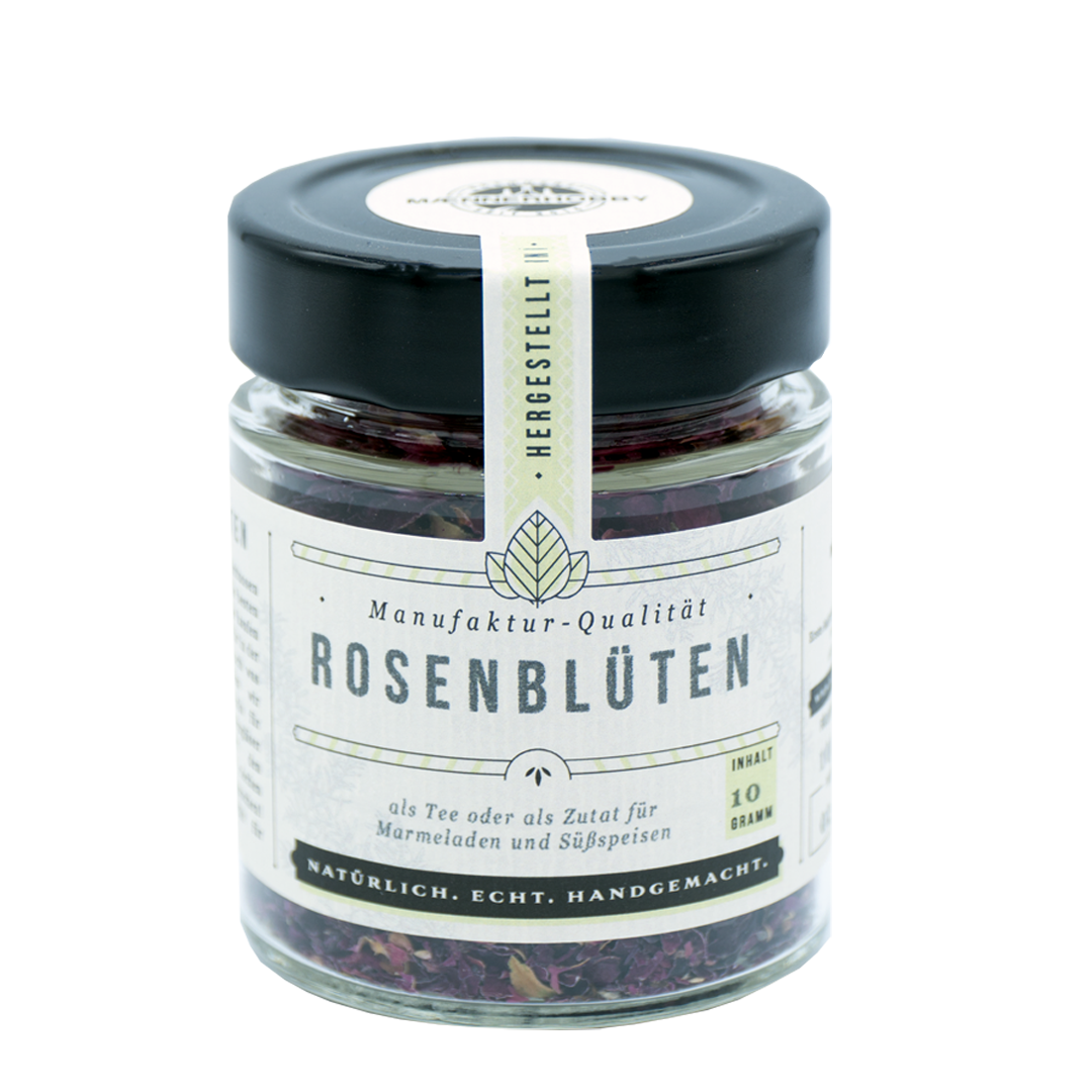 Rosenblüten fertig