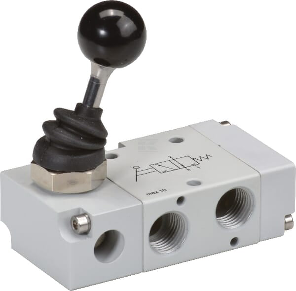 3/2-Wege-Handhebelventil 1/8"