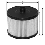 MFE1519MB Kraftstofffilterelement (metallfrei)