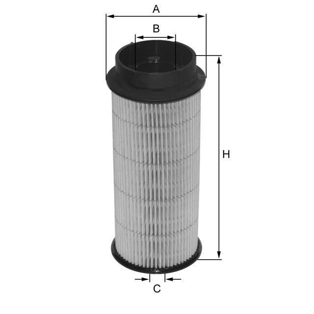 MFE1619MB Kraftstofffilterelement (metallfrei)
