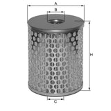 ML1427 Ölfilterelement
