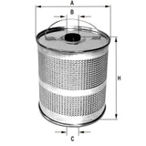 ML250 Ölfilterelement
