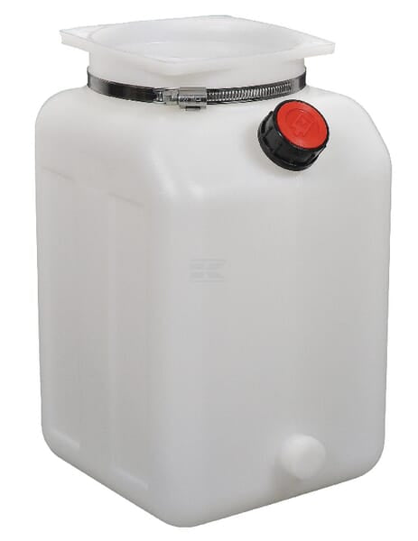 PE-Tank, 5 Liter + Montageset