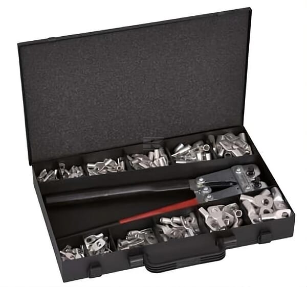 Sortiment MPR50i + Ringkabelschuhe der R-Serie 6-50mm²