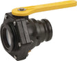 Kugelhahn 2-Wege 3" Flansch x 3"Camlock  V-Teil