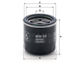 MW 65 Wechselfilter SpinOn