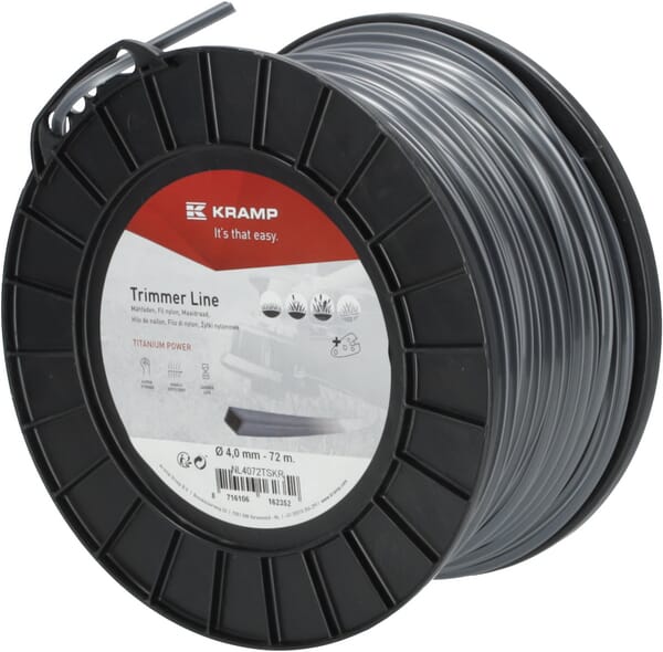 Mähfaden, 4 mm x 72m, Kramp