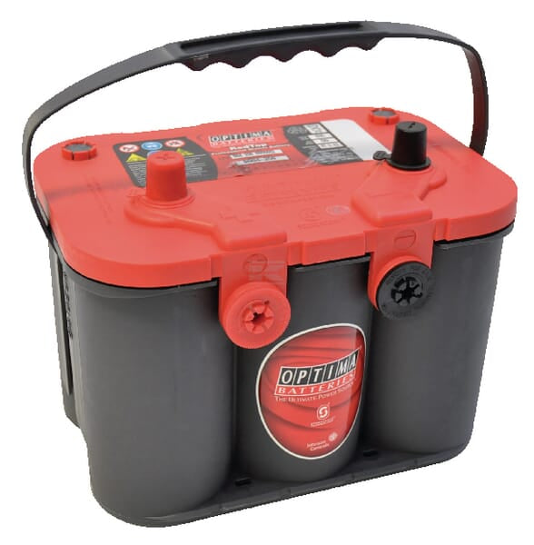 Optima, Starterbatterie, 12V, 50Ah, 815A, 245 x 172 x 200mm Red Top