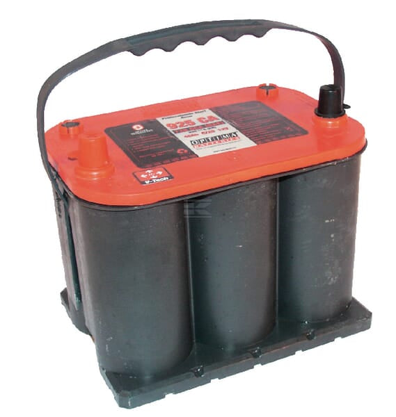 Optima, Starterbatterie, 12V, 44Ah, 730A, 237 x 172 x 197mm Red Top
