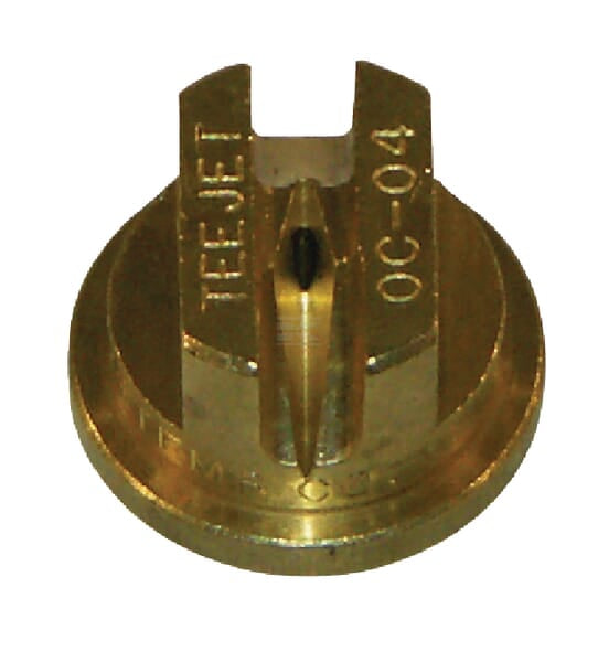 TeeJet, Flachstrahldüse, OC, Goldfarben, 80°, Messing, SW8
