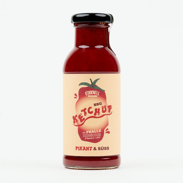 O'Donnell Moonshine BBQ Grillsauce - Pralle Kirsche Ketchup