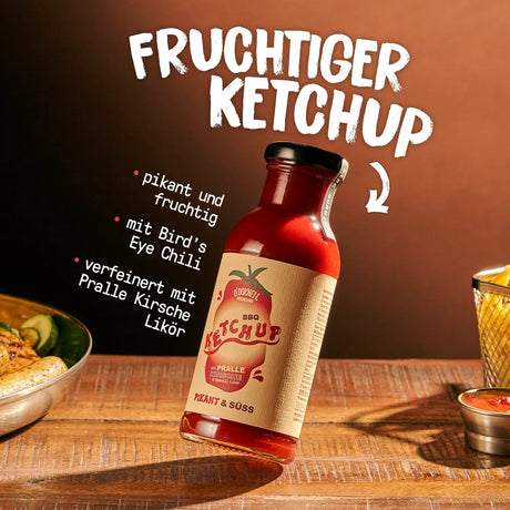 O'Donnell Moonshine BBQ Grillsauce - Pralle Kirsche Ketchup