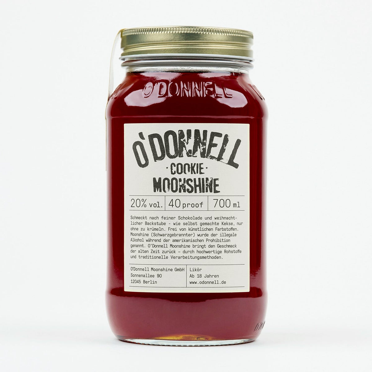 O'Donnell Moonshine Cookie Likör - 20% vol.