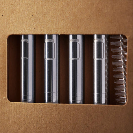 O'Donnell Moonshine Edelstahl-Strohhalm-Set