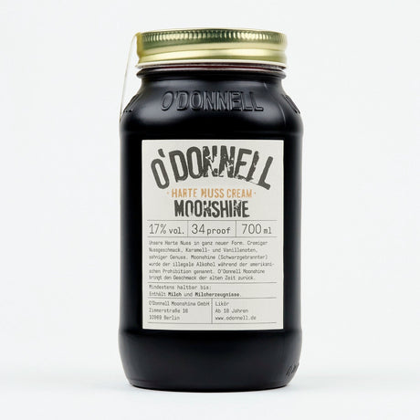 O'Donnell Moonshine Harte Nuss Cream Likör - 17% vol.