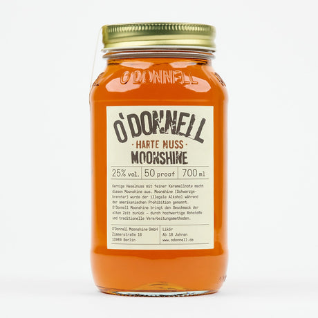 O'Donnell Moonshine Harte Nuss Likör - 25% vol.
