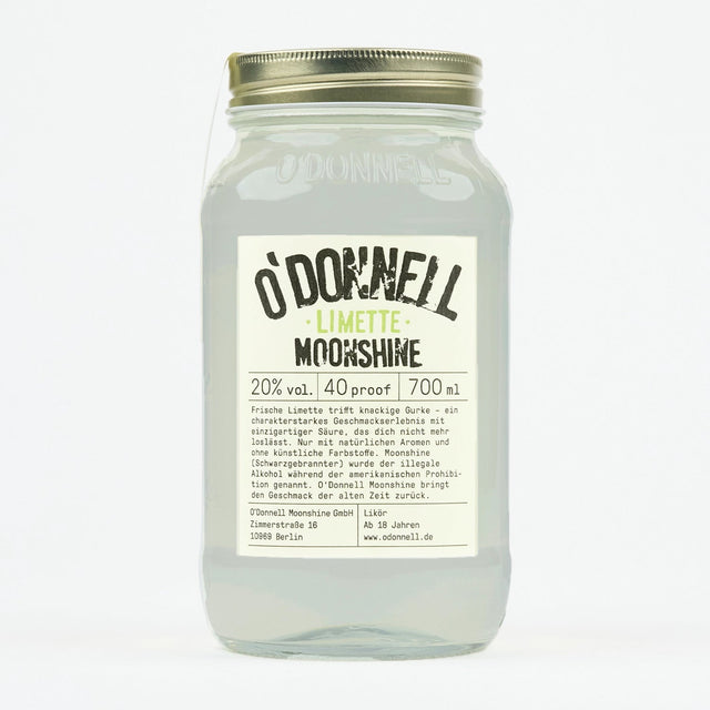 O'Donnell Moonshine Limette Likör - 20% vol.
