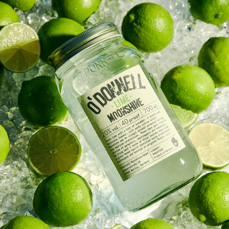 O'Donnell Moonshine Limette Likör - 20% vol.