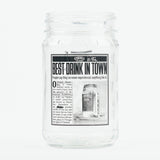 O'Donnell Moonshine Newspaper Glas