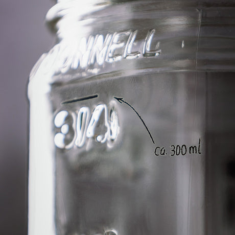 O'Donnell Moonshine Newspaper Glas