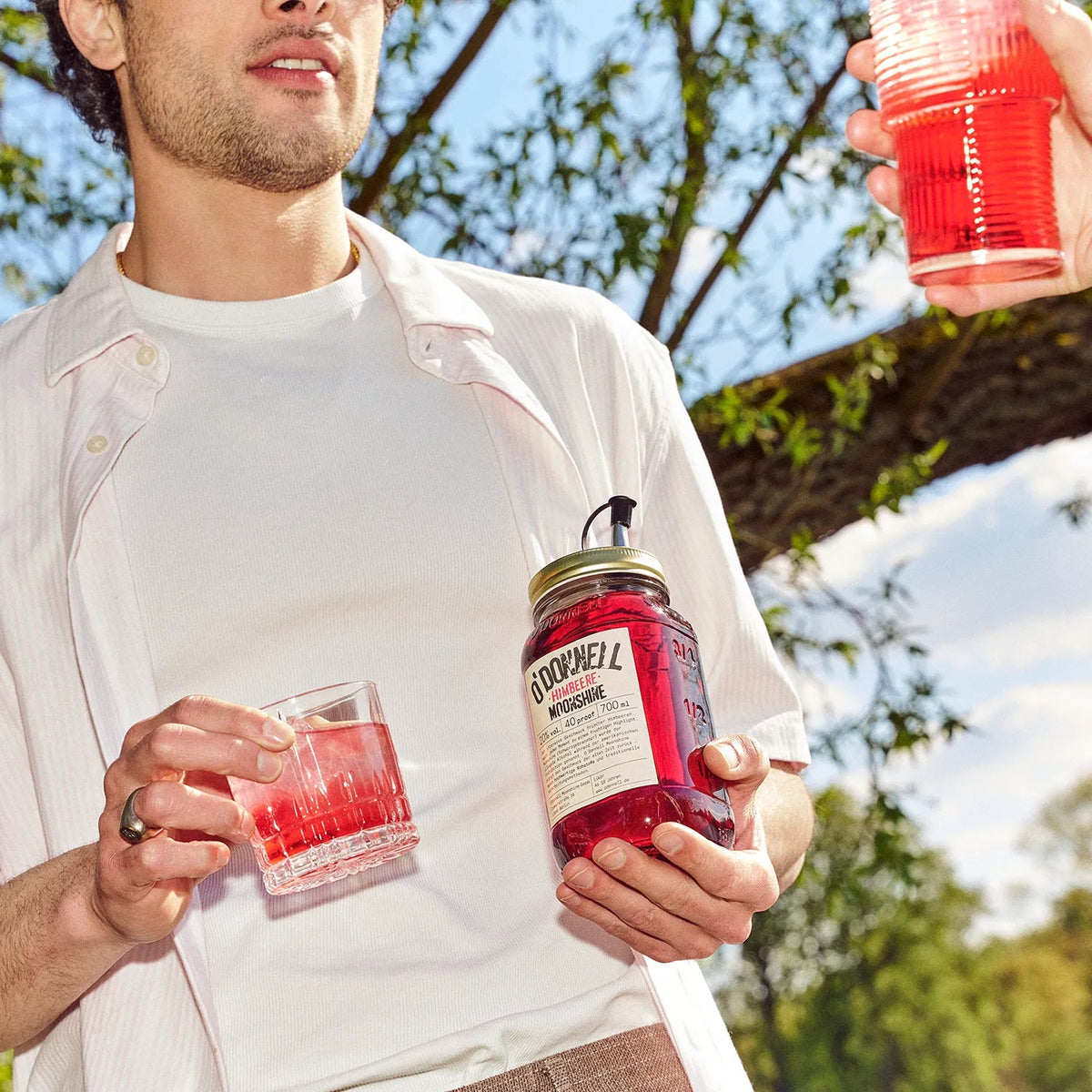 O'Donnell Moonshine Himbeere Likör 2er Bundle