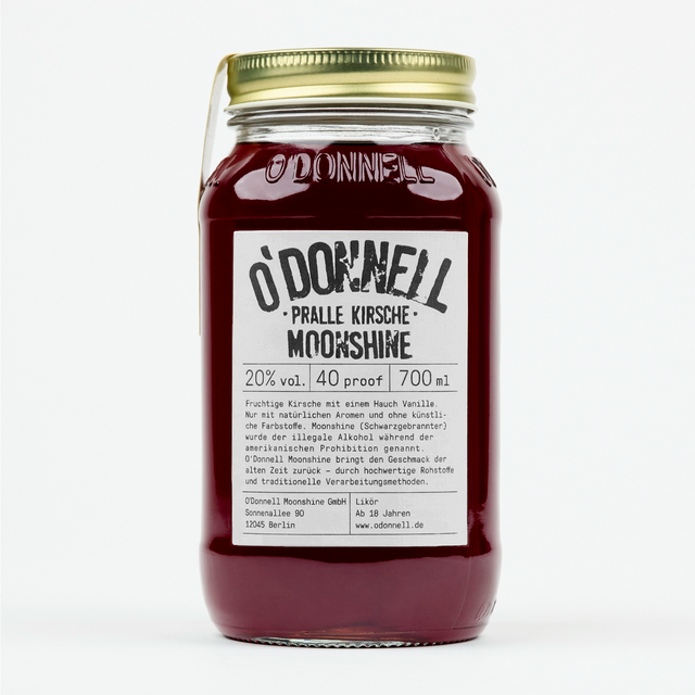 O'Donnell Moonshine Pralle Kirsche Likör - 20% vol.