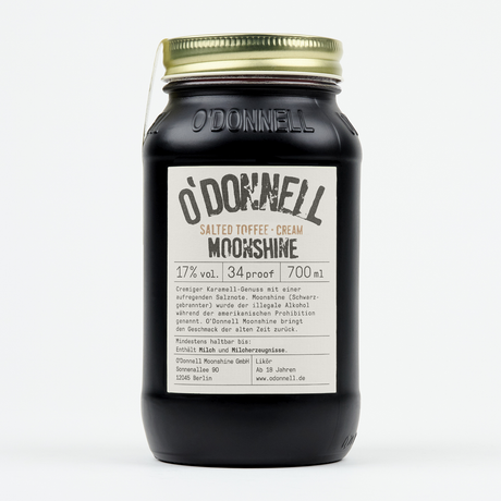 O'Donnell Moonshine Salted Toffee Cream Likör - 17% vol.