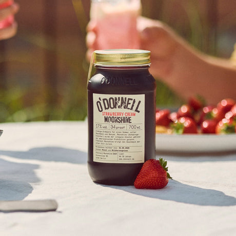 O'Donnell Moonshine Strawberry-Cream Likör - 17% vol.
