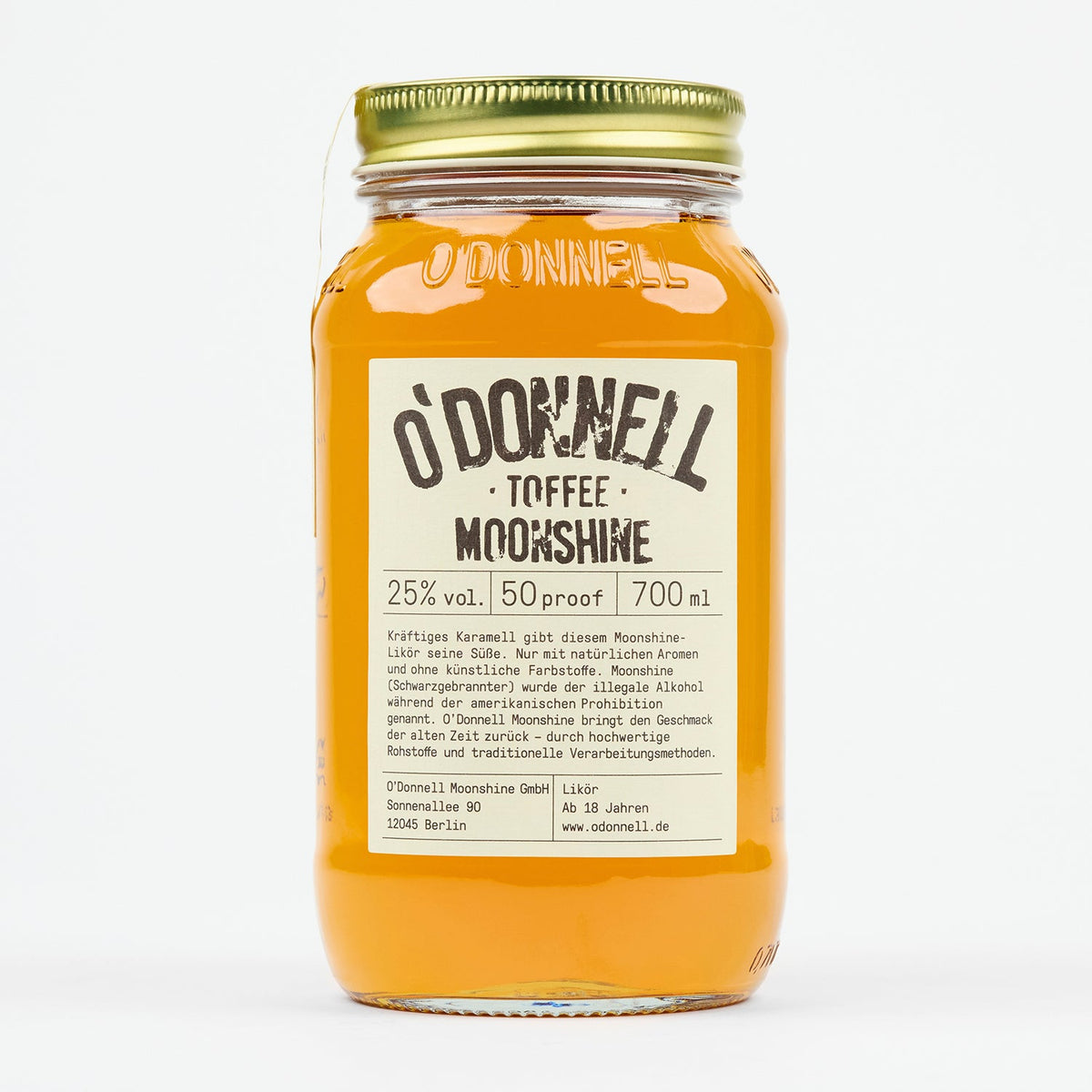 O'Donnell Moonshine Toffee Likör - 25% vol.