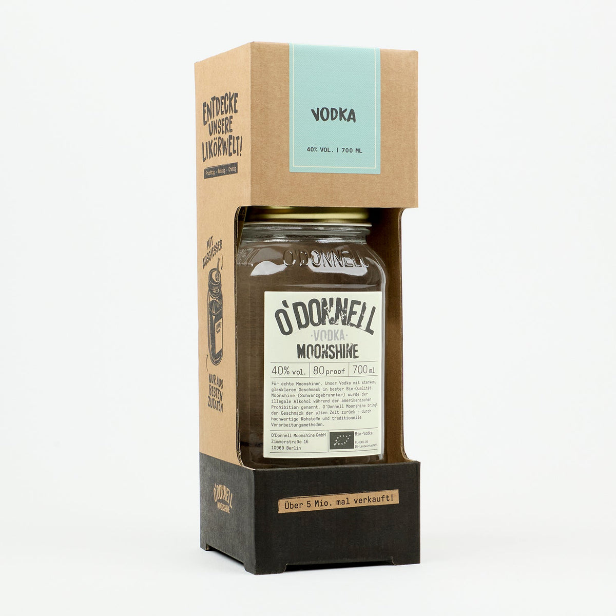 O'Donnell Moonshine Vodka - 40% vol.