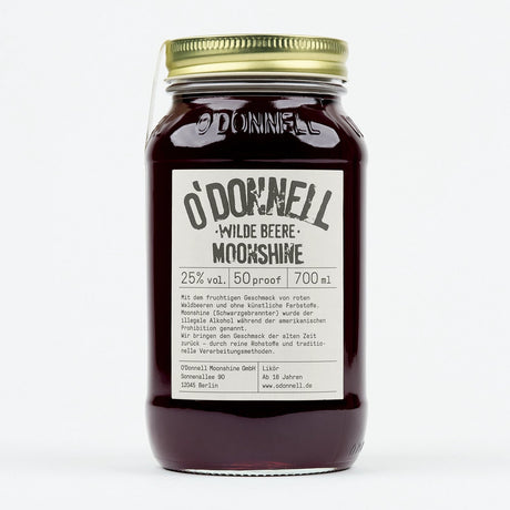 O'Donnell Moonshine Wilde Beere Likör - 25% vol.
