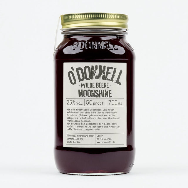 O'Donnell Moonshine Wilde Beere Likör - 25% vol.