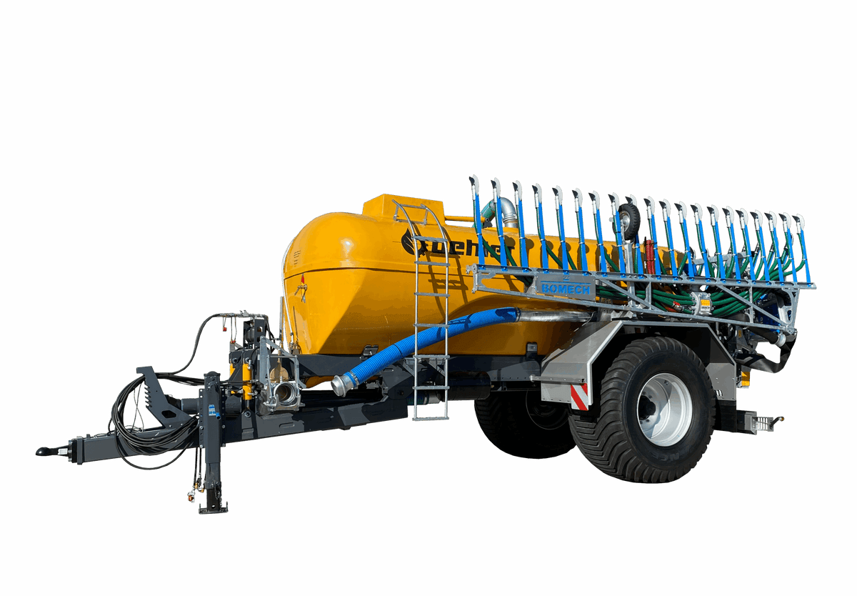 Oehler Oehler Tandem-Pumptankwagen Typ PPT 160 - GFK