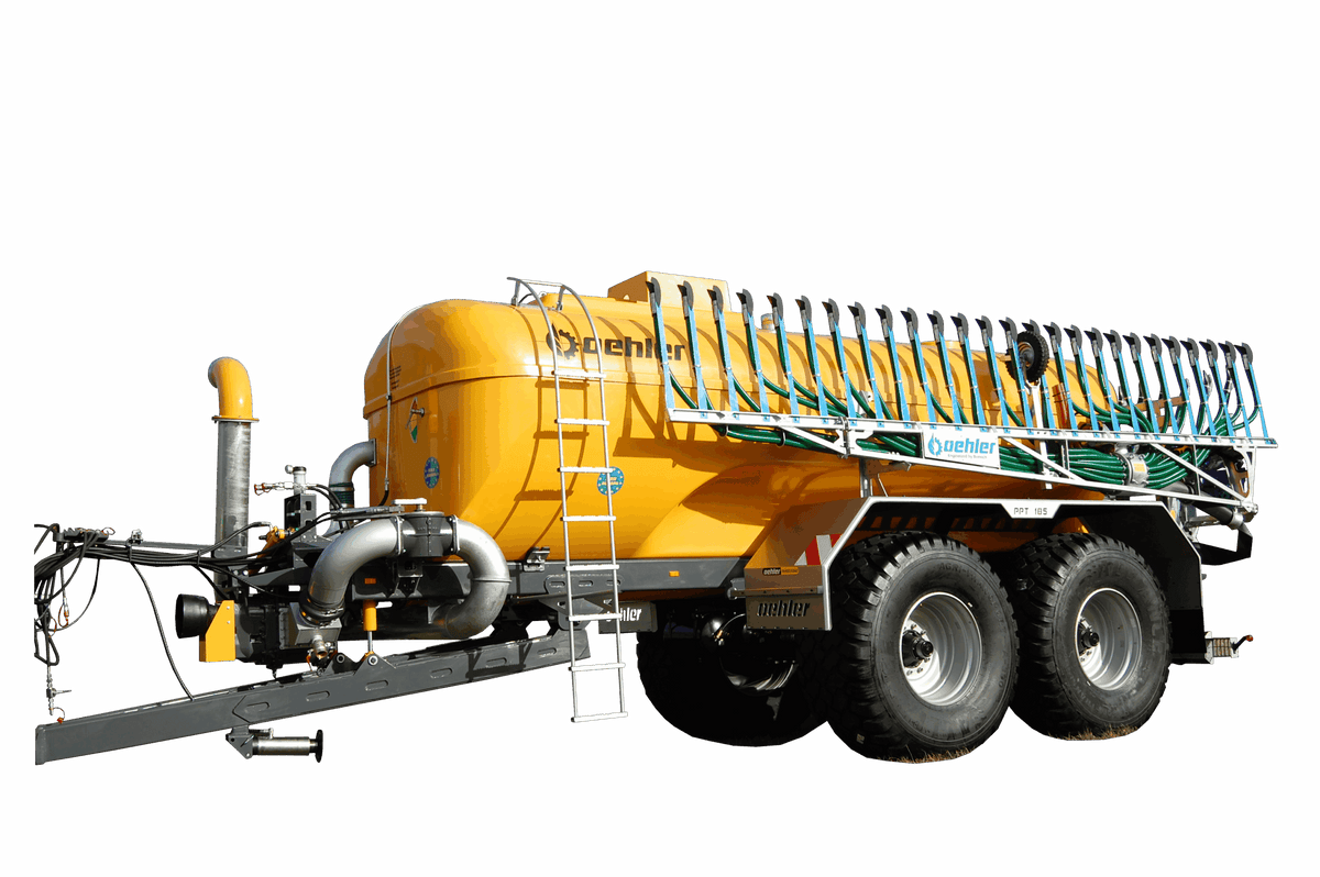 Oehler Oehler Tandem-Pumptankwagen Typ PPT 185 - GFK