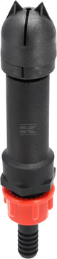 Rotationsdüse, 3-stufig, Nippel 1/2" männlich + 13 mm Schlauchtülle