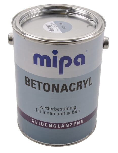 Betonacryl Farbe RAL 7001 2,5L