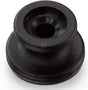 Runder Knopf, Kunststoff schwarz für Expanderseile Ø 6-8 mm
