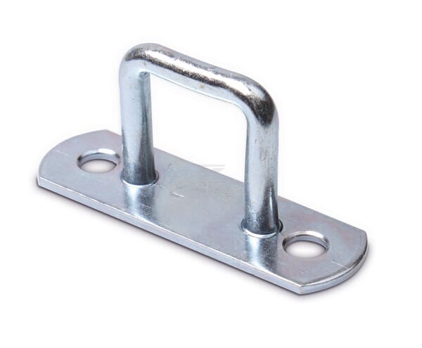 Gurtkrampe, H= 20 mm, Lochabstand= 51 mm, Zink