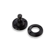 Minax-Fastener Unterteil Kunststoff, schwarz 