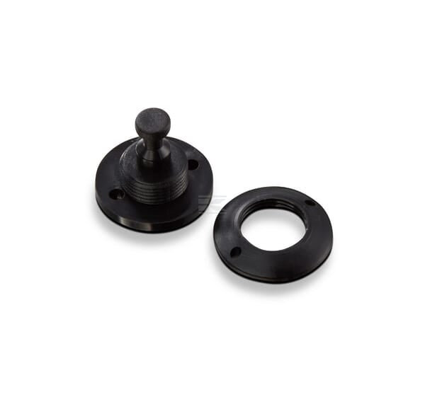 Minax-Fastener Unterteil Kunststoff, schwarz 