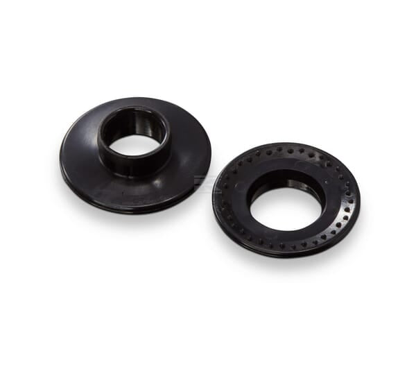 Clip-Ösen Ø 12 mm Kunststoff schwarz 
