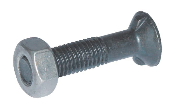 Pflugschraube, Kopftyp 2 Nasen, M12 x 35mm, 8.8, Kramp
