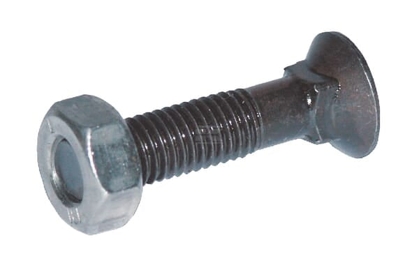 Pflugschraube, Kopftyp Vierkant, M8 x 50mm, 8.8, Kramp