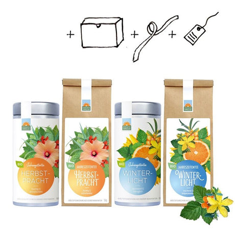 Kräutergarten Pommerland Bio-Kräutertee im Geschenkkarton