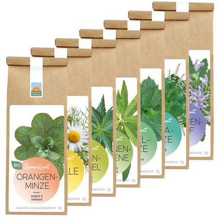 Kräutergarten Pommerland Bio-Kräutertee Paket Feines Reines Kraut