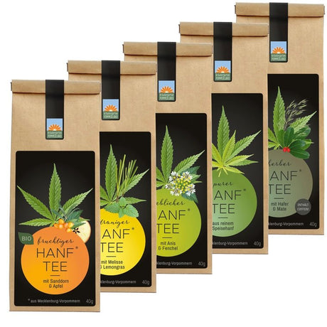 Kräutergarten Pommerland Paket Hanftees