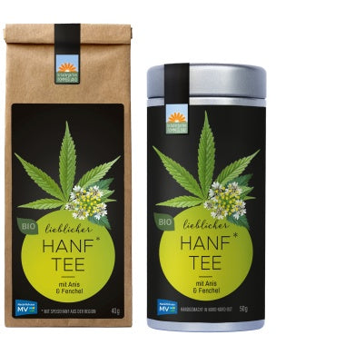 Kräutergarten Pommerland Paket Hanftees
