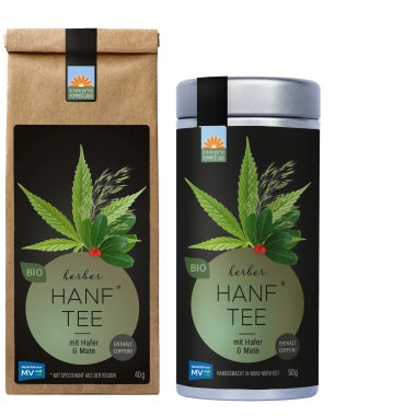 Kräutergarten Pommerland Paket Hanftees