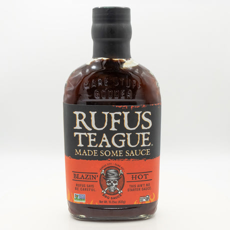 Blazin Hot BBQ Sauce von Rufus Teague 432 ml
