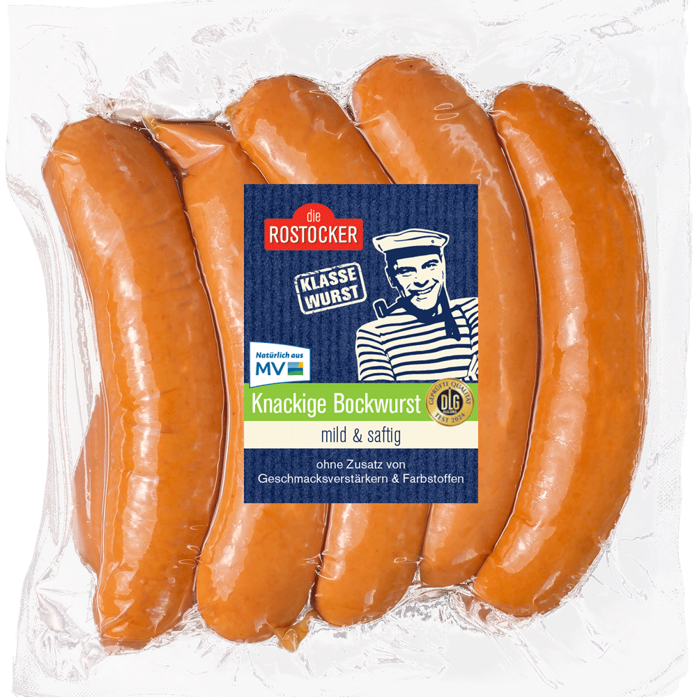 Die Rostocker Bockwurst 10 x 100g
